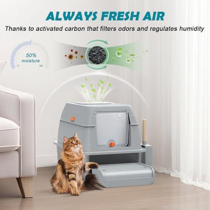 SZEE XL Stainless Steel Litter Box - Image 6