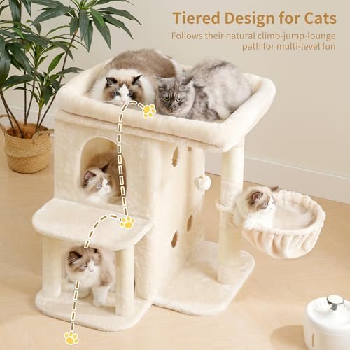 Heybly 25.6" Cat Tree for Large Cats - Image 5