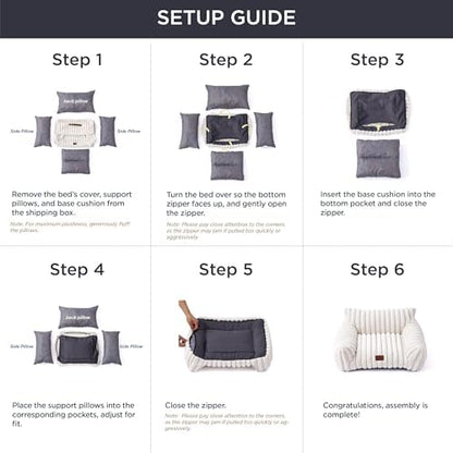 Bedsure ComfyFleece® Shown on TV Dog Couch - Image 4