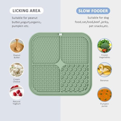ChefAide 2 Pack Lick Mat for Dogs, Cats & Puppies - Image 3