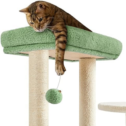Yaheetech Cat Tree, 35.5in Cat Tower - Image 6