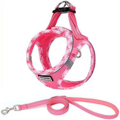 Mercano Soft Mesh Dog Harness and Leash Set, Step-in Reflective Breathable by Unknown