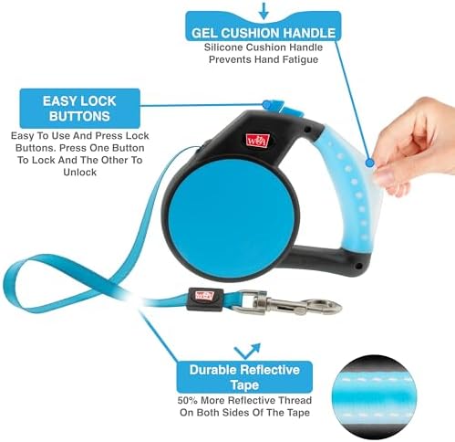 Wigzi Retractable Gel Pet Leash - Image 2