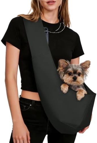 YUDODO Dog Sling Carrier for Small Dogs, Lightweight Crossbody Pet Bag by YUDODO