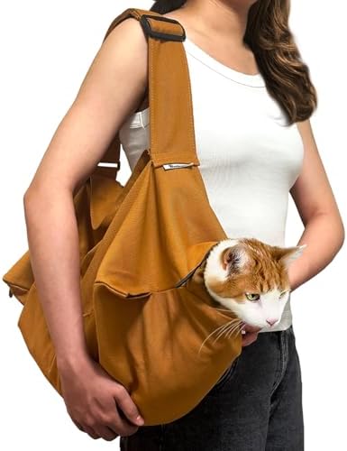 Cat Carrier Pouch for Medium Cats 10–20 lbs, Soft Cat Carrier by Unknown