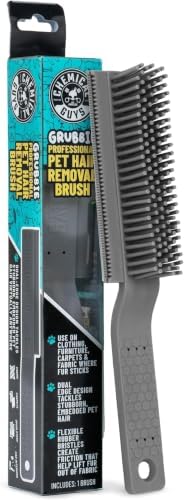 Chemical Guys Professional Rubber Pet Hair Removal Brush – Multi Surface by ChemicalGuys