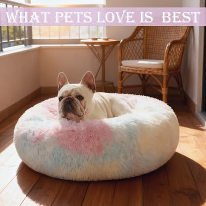 Washable Calming Dog & Cat Bed for Ultra Large Small Medium Size Pet - Image 3