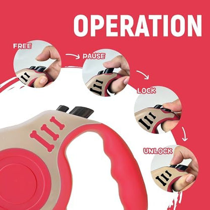 Retractable Dog Leash Automatic Telescopic Tractor Dog Tape - Image 3