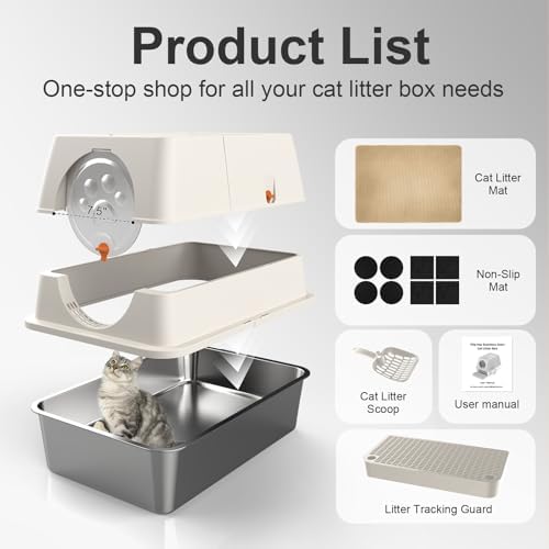 Stainless Steel Litter Box - Image 6