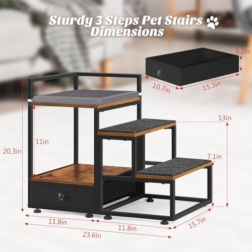 Dog Window Perch, Elevated Pet Bed - Image 3