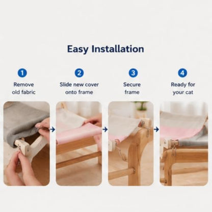 Cat Window Perch Replacement Cover Rug Cushion Mat - Image 6