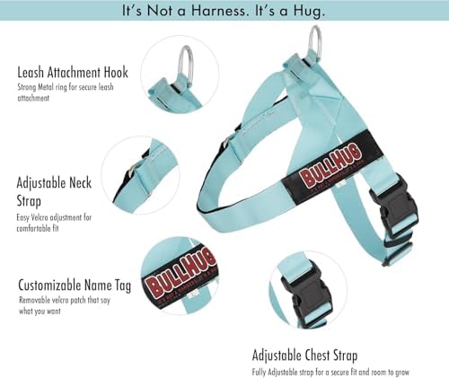 BULLHUG Adjustable Dog Harness– No Pull, No Choke – - Image 6