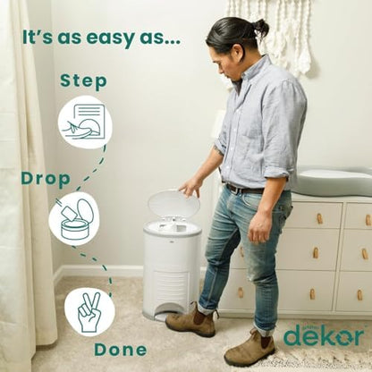 Diaper Dekor EKO Classic Diaper Pail - Image 3