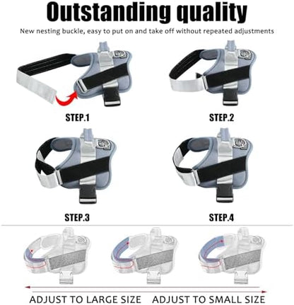 Bolux Dog Harness, No-Pull Reflective Dog Vest, Breathable Adjustable Pet - Image 3