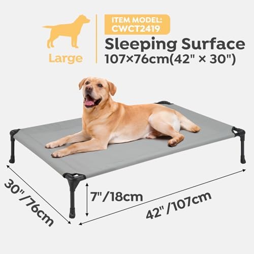 Veehoo 2 Pack Outdoor Elevated Dog Bed - Image 3
