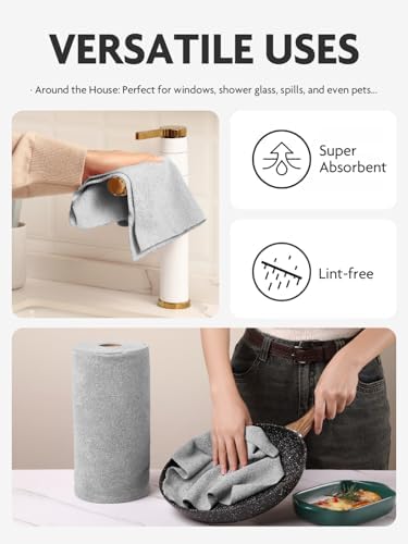 Fantasticlean Microfiber Cleaning Cloth Roll- 60 Sheets - Image 5