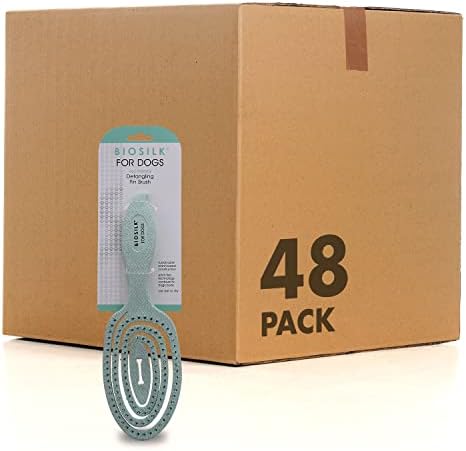 BioSilk for Pets Eco-Friendly Detangling Pin Brush for Dogs by BioSilk
