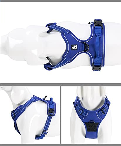TRUE LOVE Adjustable No-Pull Dog Harness Reflective Pup Vest Harnesses - Image 6