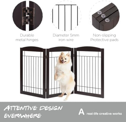 PAWLAND Extra Wide Foldable Dog gate - Image 7