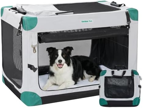 Gardner Pet Soft Collapsible Dog Crate by GardnerPet