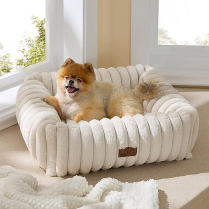 Bedsure ComfyFleece® Cute Dog Bed by BEDSURE