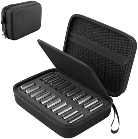 Hair Clipper Guard Blades Holder Case by Unknown