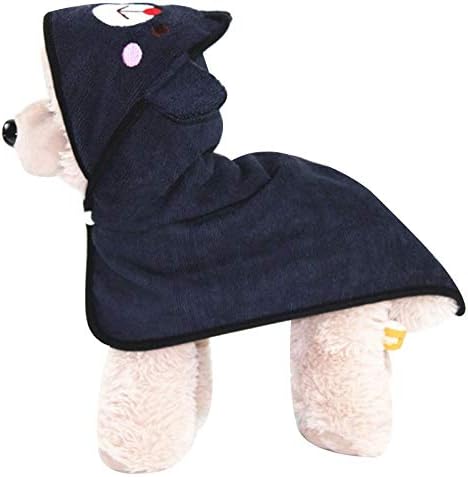 Goclothod Pet Hooded Bath Towel Puppy Drying Bath Towel Absorbent Bathrobe Warm by Goclothod