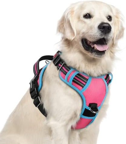 rabbitgoo Dog Harness for Large, No Pull 3 Buckles Easy On & Off by rabbitgoo