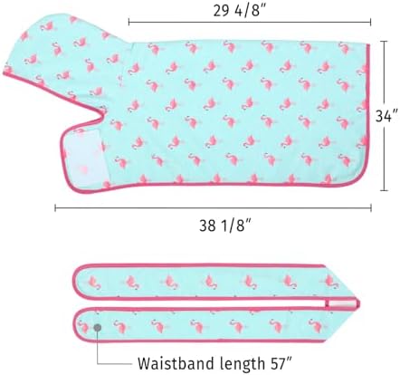 HDE Hooded Dog Bathrobe Quick Dry Towel Wrap - Image 2