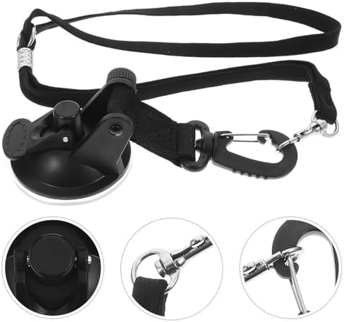 Healifty Dog Bath Tether with Suction Cup Adjustable Nylon Leash - Image 5