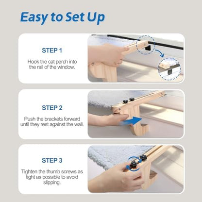 Zakkart 2-PC Easy Seat Cat Perch - Image 4