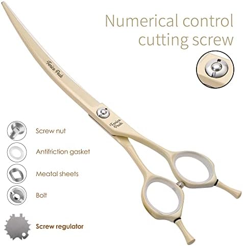Curved Dog Grooming Scissors - Image 5