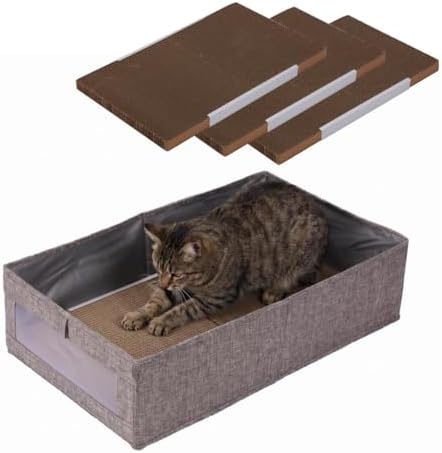 SHENGOCASE 13x21.5 Inch Extra Large, Reversible Scratching Board Cardboard by SHENGOCASE