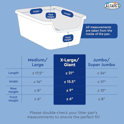 Alfapet Original Sifting Cat Litter Box Liners - Image 3
