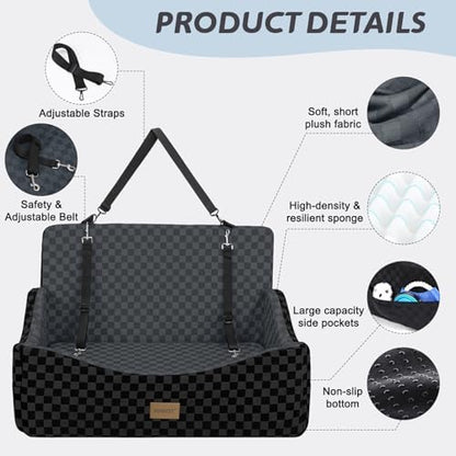 JOEJOY Dog Car Seat for Medium/Large Dogs - Image 4