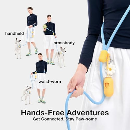 VETRESKA Hands-Free Dog Leash, 8FT Daisy Rope Leash - Image 5