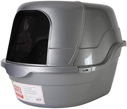Nature's Miracle Hooded Flip Top Cat Litter Box by NaturesMiracle