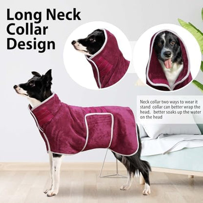 Dog Bathrobe Towel - Image 3