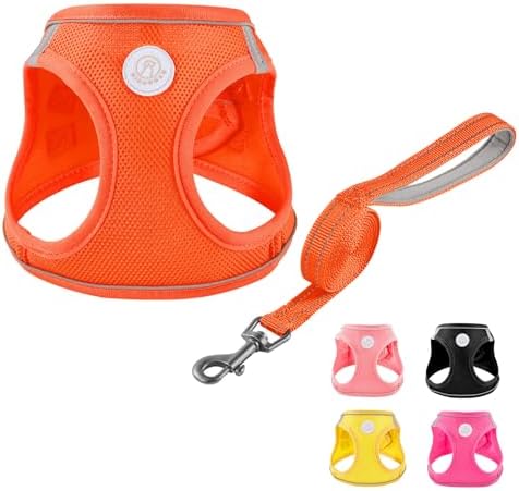 Soft Mesh Dog Harness and Leash Set, No Pull Puppy Harness and Leash Set by Unknown