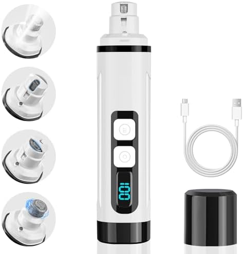 Dog Nail Grinder Quiet Electric by GLOWLYSUN