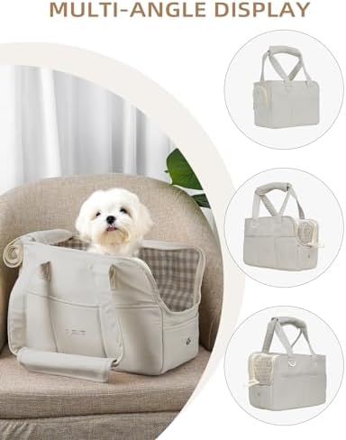 ONECUTE Dog Purse Carrier for Small Dogs Rabbit cat - Image 4