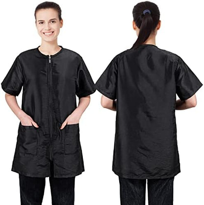 Noverlife Round Neck Pet Grooming Smock - Image 2