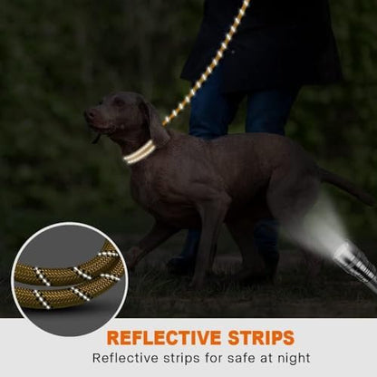 Taglory Rope Dog Leash for Medium Large Dogs, 5 FT Padded Handle - Image 5