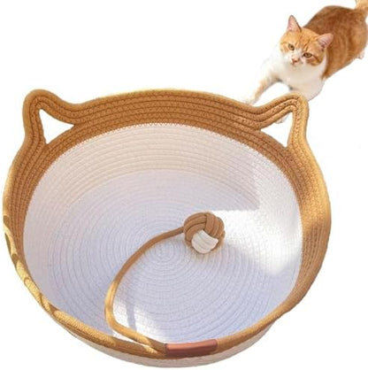 Instinct Basket, Stimuli Handwoven Cat Basket by FHKPET
