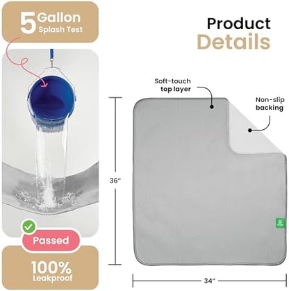 IMPROVIA® Washable Underpads, Heavy Absorbency Reusable Incontinence Pads - Image 3