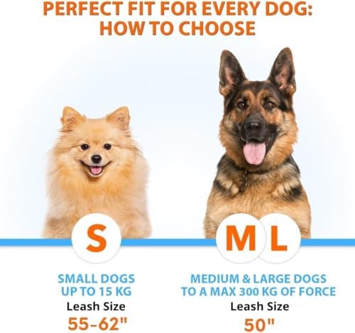 SparklyPets Hands Free Dual Dog Leash, Medium & Large - Image 3