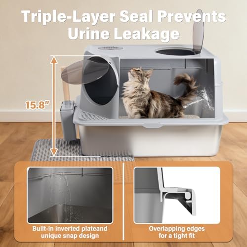 Stainless Steel Litter Box - Image 4