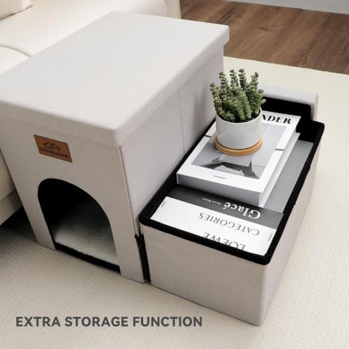 Zerbuger Dog Stairs with Storage - Image 4
