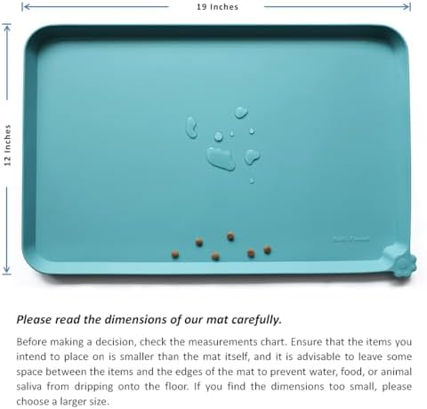 Hoki Found Silicone Pet Food Mats Tray - Image 5
