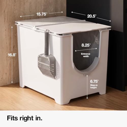 Modkat Flip Covered Cat Litter Box Starter Kit - Image 5